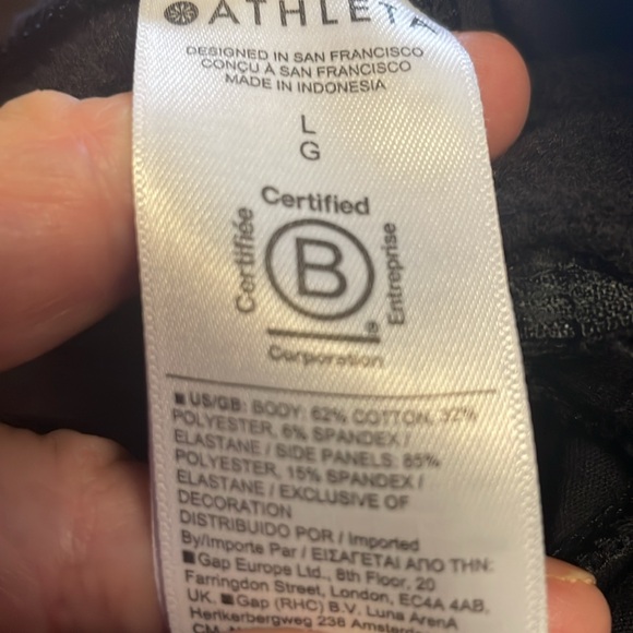 Athleta Retroplush Velvet Stripe
Straight Leg Pant Size
L. - Picture 8 of 11